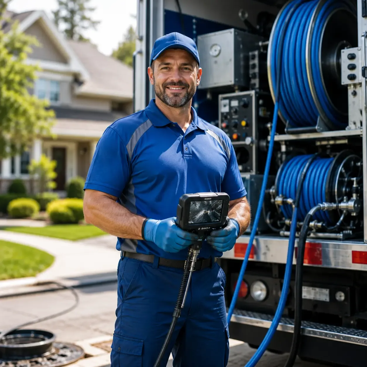 Local outdoor drain cleaning specialists in Krum, TX